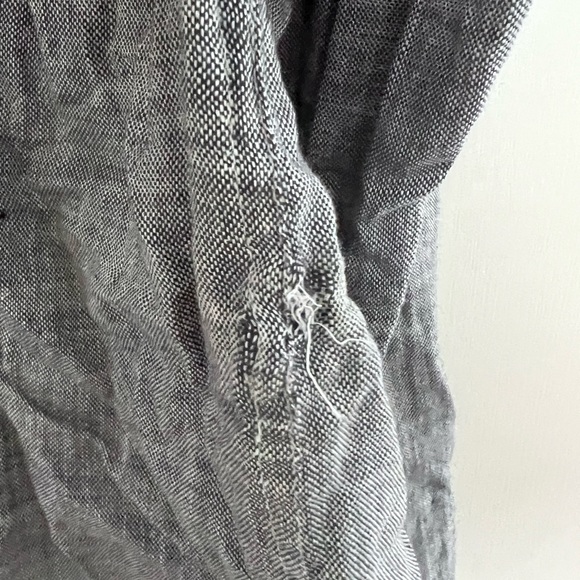 Rails Wyatt Navy Chambray Button Down Shirt SZ XXL - Picture 9 of 9